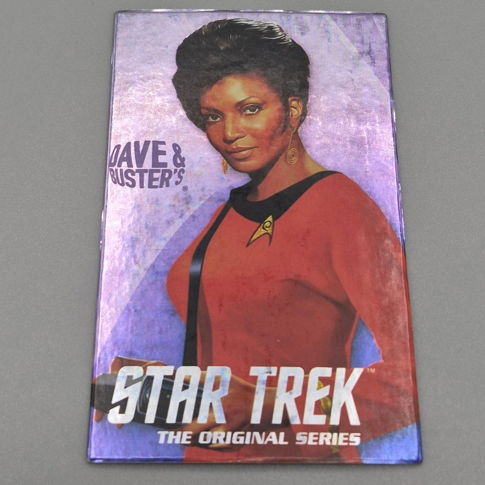Star Trek The Original Series Dave & Buster's Uhura Foil Arcade Card 2016